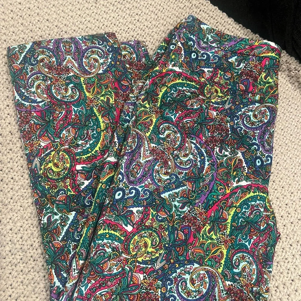 Tommy Hilfiger Multicolor Paisley Leggings - Picture 5 of 7